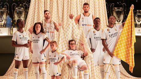 adidas and Real Madrid unveil new home jersey for 2023/24 season.